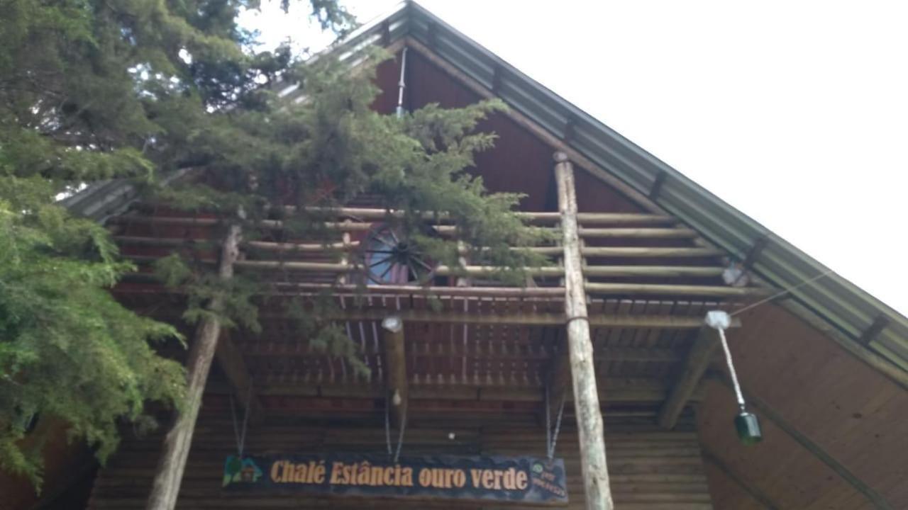 Chalé Estância Ouro Verde Lages Exterior foto